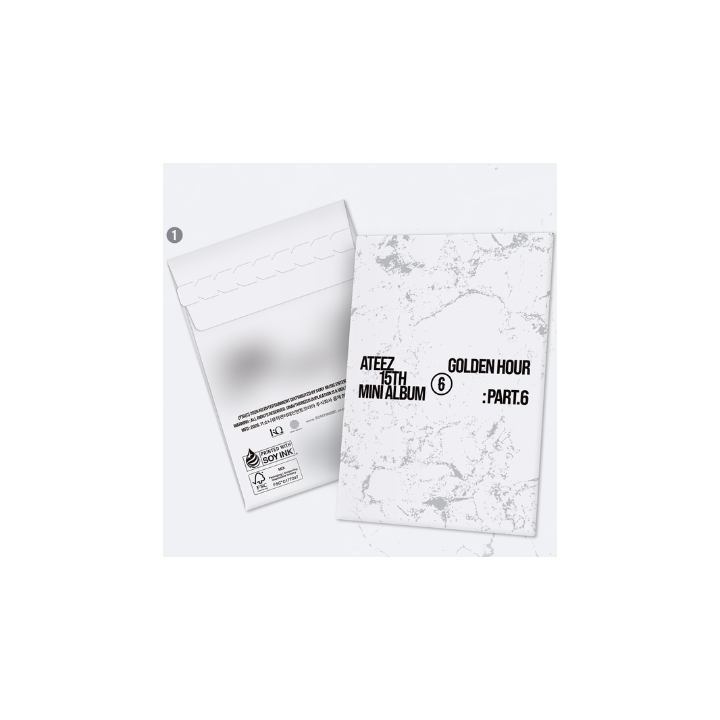 ATEEZ - PRECOMMANDE - 15th Mini Album [GOLDEN HOUR : Part.6] Poccalbum Ver.
