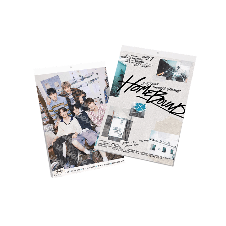 EXO - PRECOMMANDE - EXO 2027 Season's Greetings (Wall Calendar)