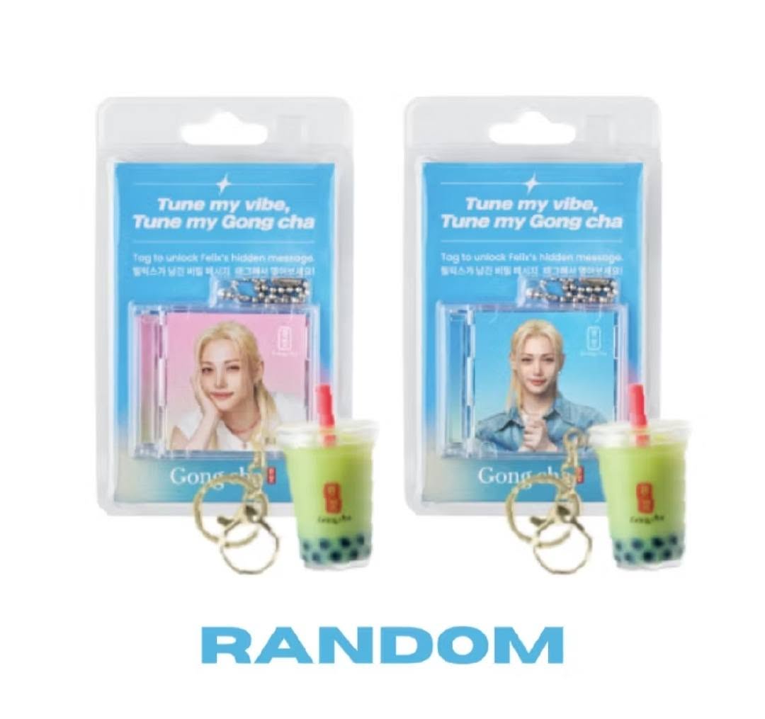 FELIX - Limited Edition Felix voice Keyring + Matcha Bubble Tea Keyring (RANDOM)