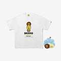 STRAY KIDS - [SET] BAPE X Stray Kids BbokAri BABY MILO TEE M (Felix) + SCRUNCHIES (SAX)