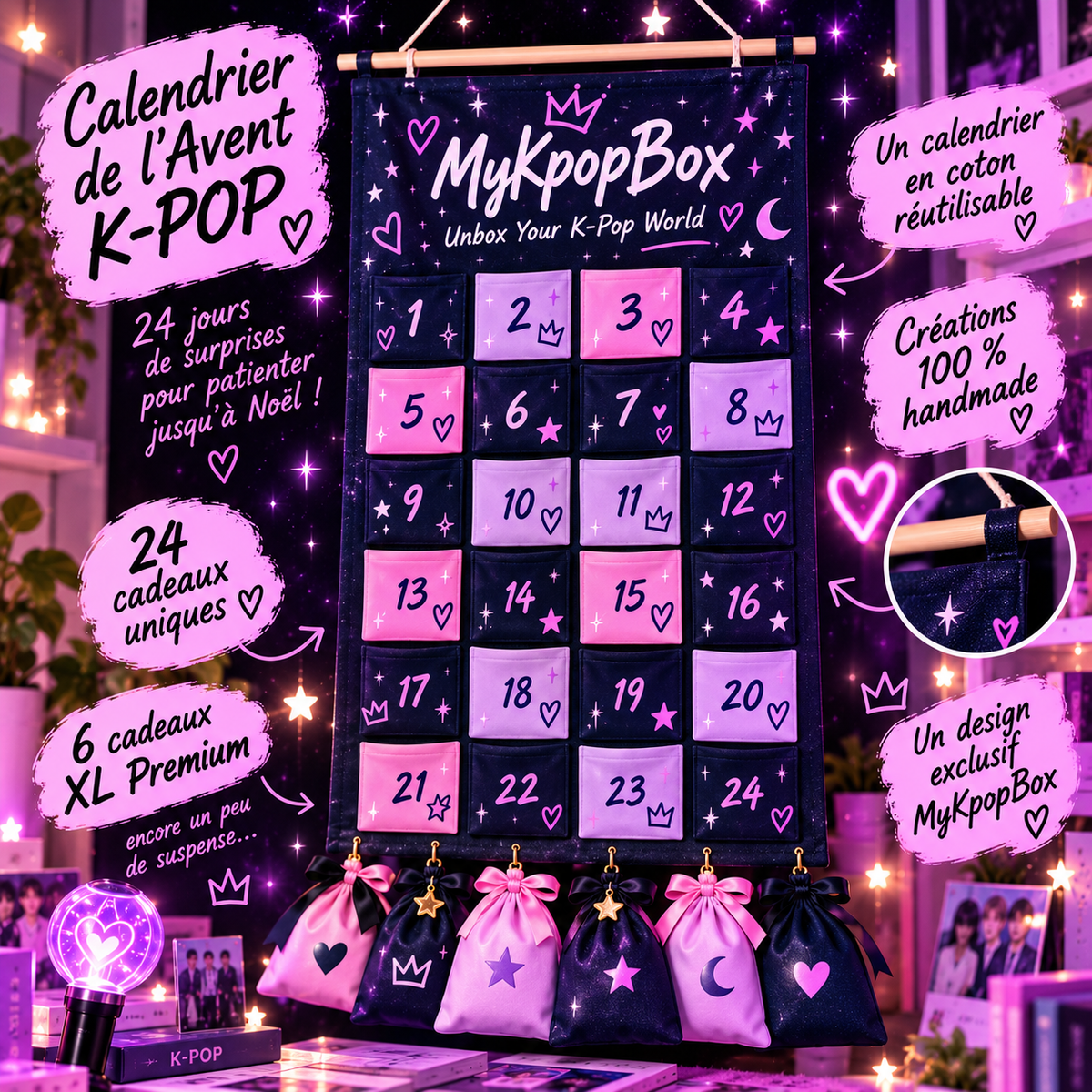 MYKPOPBOX - CALENDRIER DE L’AVENT 2026 Edition 🎄