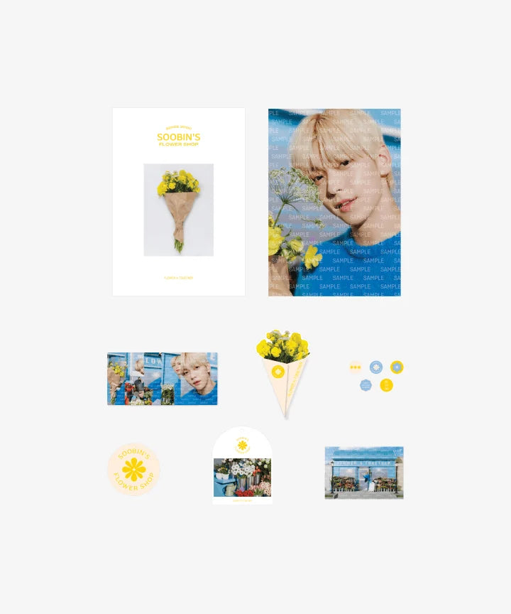 TOMORROW X TOGETHER - PACK PHOTO OFFICIEL - SOOBIN'S FLOWER SHOP
