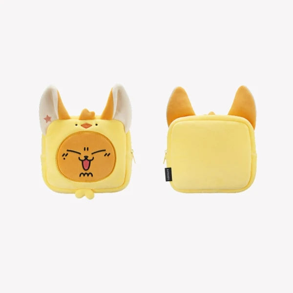 TOMORROW X TOGETHER - PPULBATU x Whizzy Friends square face pouch