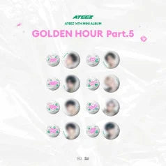 ATEEZ - 14TH MINI ALBUM [GOLDEN HOUR : Part.5] POP-UP STORE - Can Badge Set