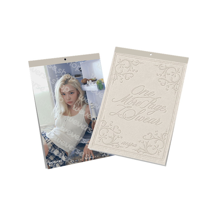 AESPA - PRECOMMANDE - aespa 2027 Season's Greetings (Wall Calendar)