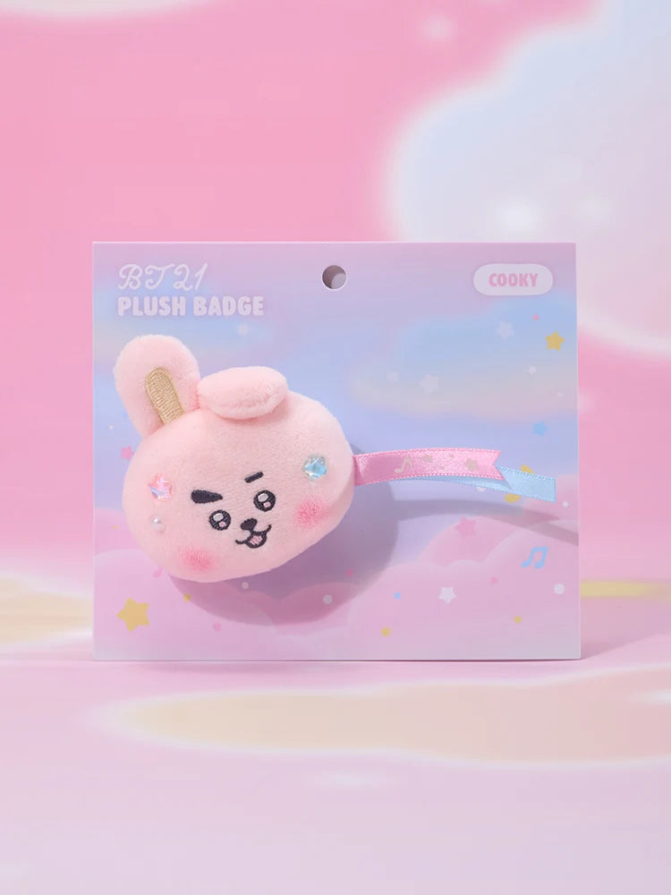BTS - BT21 BEYOND THE JOURNEY PLUSH BADGE