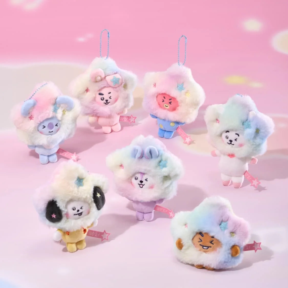 BTS - BT21 BEYOND THE JOURNEY PLUSH KEYRING