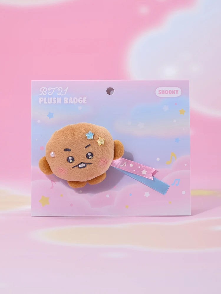 BTS - BT21 BEYOND THE JOURNEY PLUSH BADGE