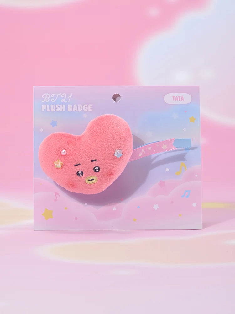 BTS - BT21 BEYOND THE JOURNEY PLUSH BADGE
