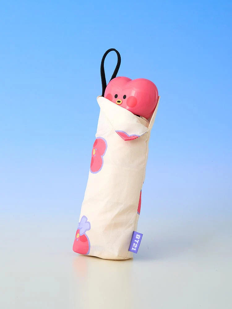 BTS - BT21 minini 3-TIER UMBRELLA RAINY DAY