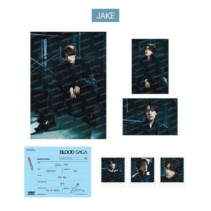 ENHYPEN - Blood Saga World Tour Profile Photo Set