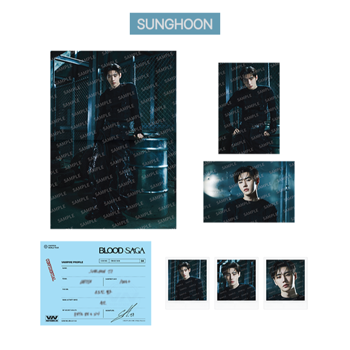 ENHYPEN - Blood Saga World Tour Profile Photo Set