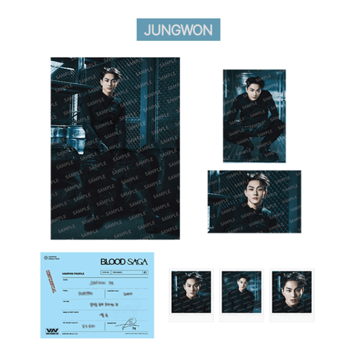 ENHYPEN - Blood Saga World Tour Profile Photo Set