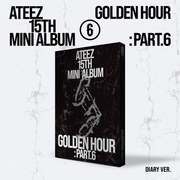 ATEEZ - PRECOMMANDE - 15th Mini Album [GOLDEN HOUR : Part.6] Diary ver.