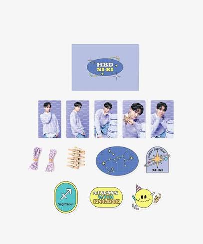 ENHYPEN - DIY HBD Photo Card Garland [NI-KI]