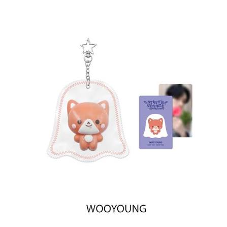 ATEEZ - 2026 ATEEZ FANMEETING ATINY'S VOYAGE : Tiny Mystery Ghost Squishy Keyring