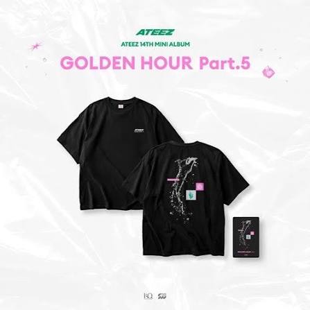 ATEEZ - 14TH MINI ALBUM [GOLDEN HOUR : Part.5] POP-UP STORE - Short Sleeve T-Shirt