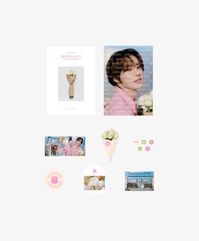 TOMORROW X TOGETHER - PACK PHOTO OFFICIEL - BEOMGYU'S FLOWER SHOP