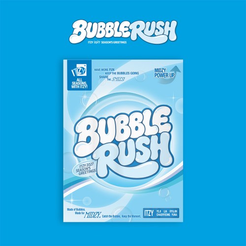 ITZY - PRECOMMANDE - 2027 Season's Greetings Bubble Rush + Apple Music POB
