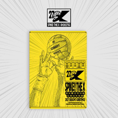 XDINARY HEROES - PRECOMMANDE - 2027 Season's Greetings [SPIKE! THE X]