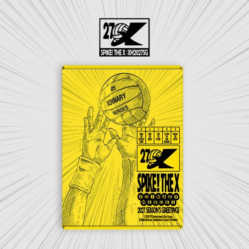 XDINARY HEROES - PRECOMMANDE - 2027 Season's Greetings [SPIKE! THE X]