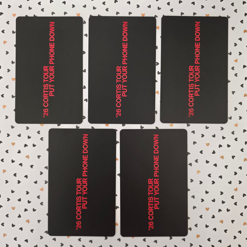 CORTIS - Put your phone Down INCHEON - Weverse Lucky Draw photocard