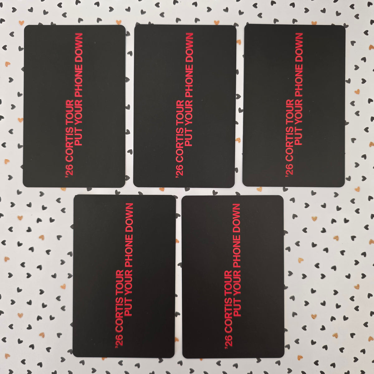 CORTIS - Put your phone Down INCHEON - Weverse Lucky Draw photocard