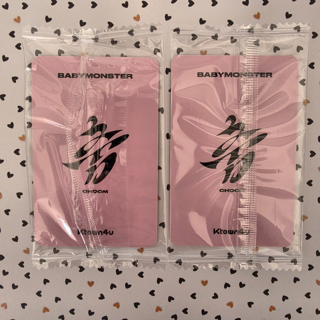 BABYMONSTER - Choom - Ktown4U Lucky Draw photocard