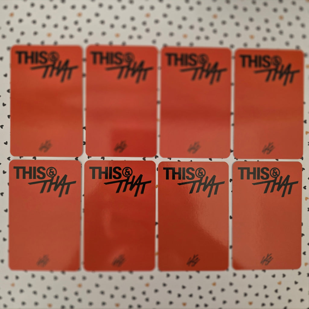 STRAY KIDS - THIS & THAT - Music Plant POB Photocard