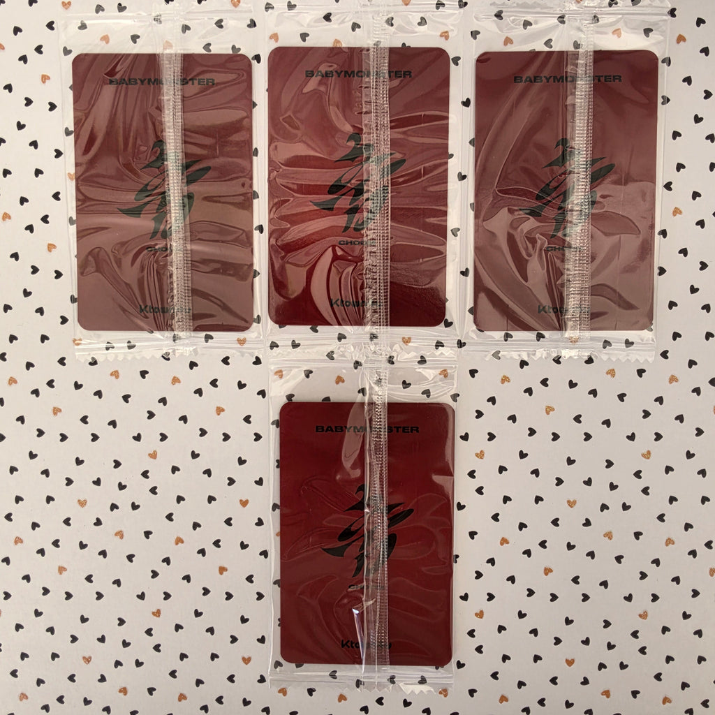 BABYMONSTER - Choom - Ktown4U Lucky Draw photocard