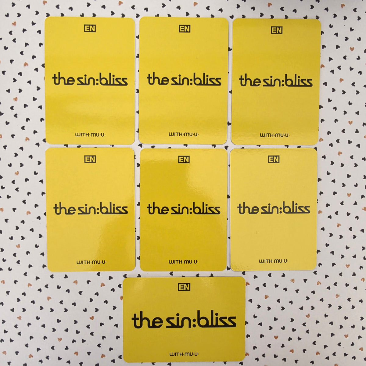 ENHYPEN - THE SIN : BLISS With Muu POB Photocard