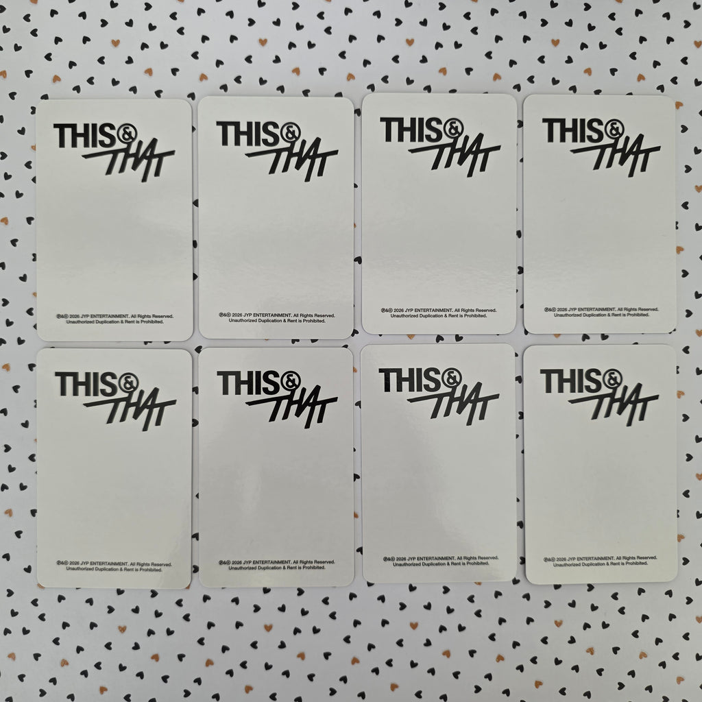 STRAY KIDS - THIS & THAT - Soundwave POB Photocard