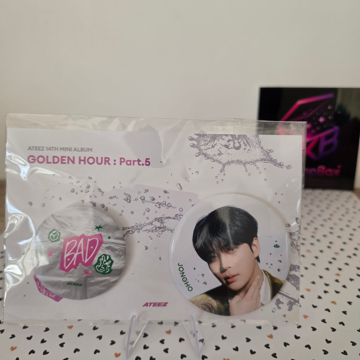 ATEEZ - 14TH MINI ALBUM [GOLDEN HOUR : Part.5] POP-UP STORE - Can Badge Set