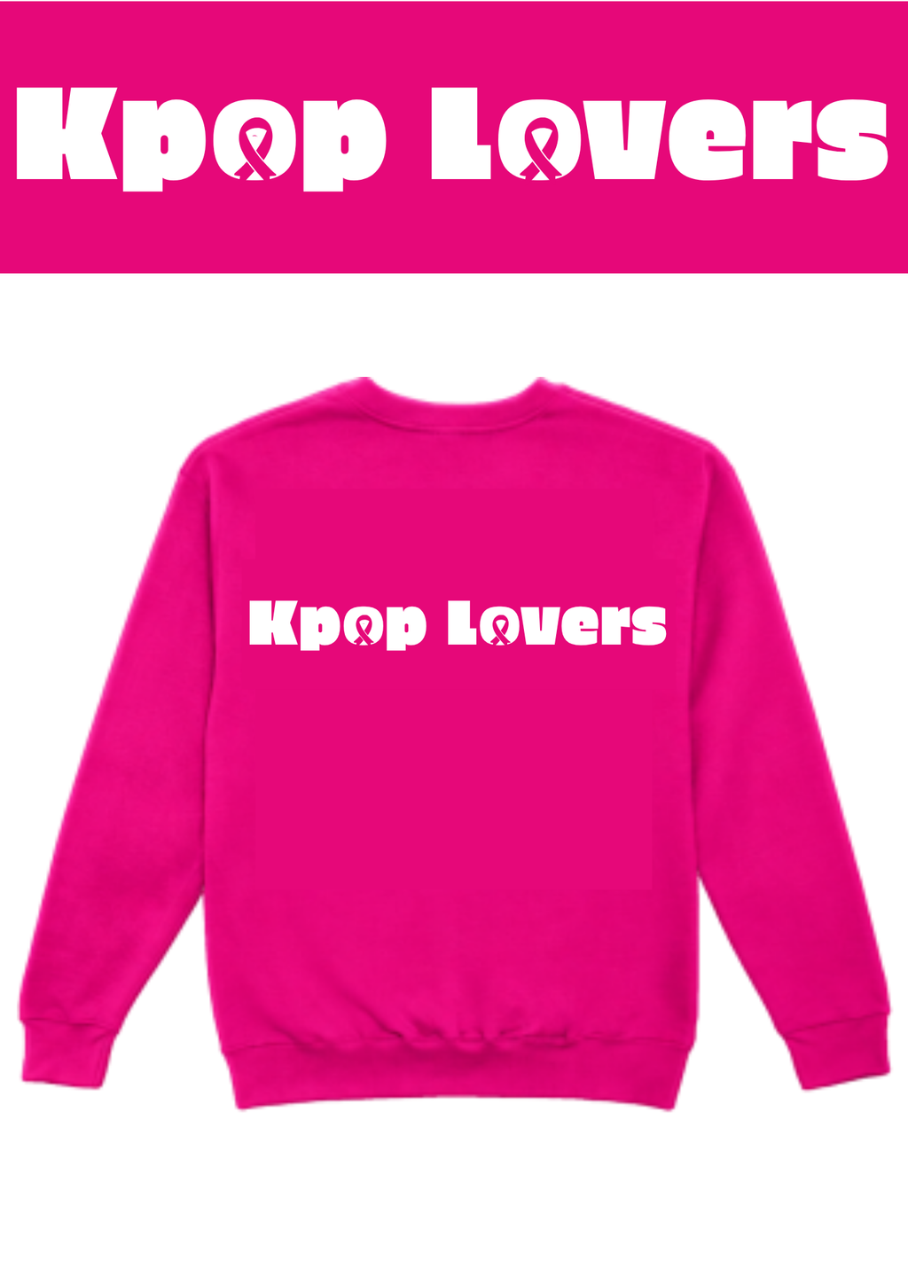 MYKPOPBOX - MyKpopBox x Octobre Rose Sweat Shirt